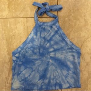 Tie Dye Halter Top